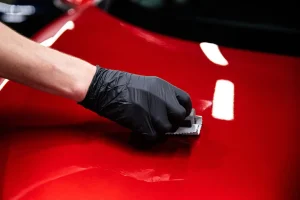 Coating A Red Car